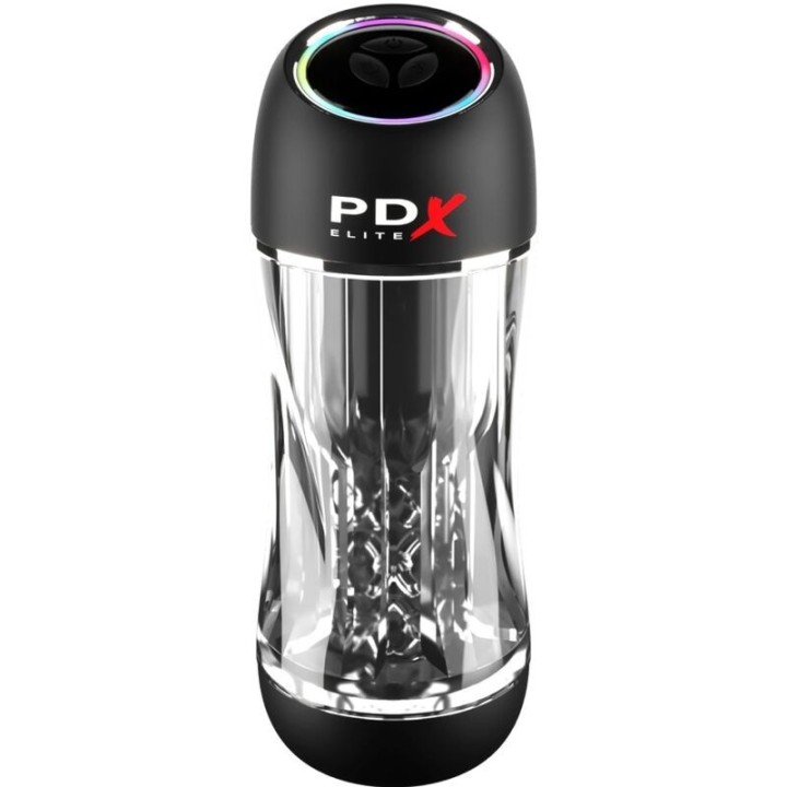 Stroker Viewtube Pro Vibrator Transparent von Pdx Elite | Fesselliebe.de