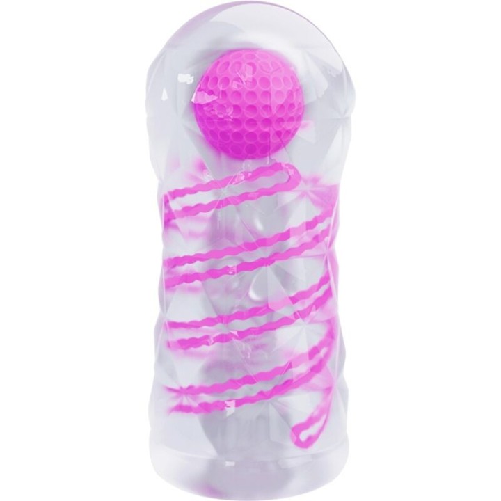 Fantasy männlicher Masturbator mit Innenspirale und Transparenten Bällen von Pretty Love Male | Fesselliebe.de