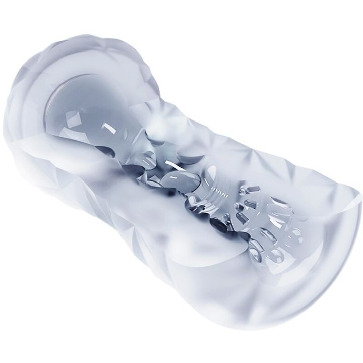 Fantasy männlicher Masturbator mit Innenspirale und Transparenten Bällen von Pretty Love Male | Fesselliebe.de