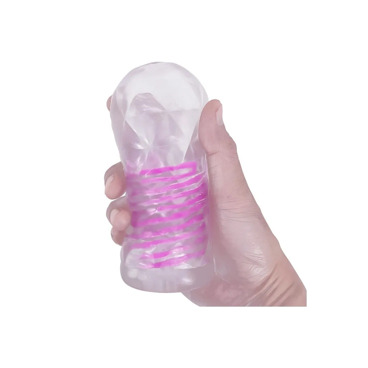 Fantasy männlicher Masturbator mit Innenspirale und Transparenten Bällen von Pretty Love Male | Fesselliebe.de