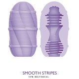 Glattes Streifen-Cupid-Masturbator-Ei von Pretty Love Male | Fesselliebe.de