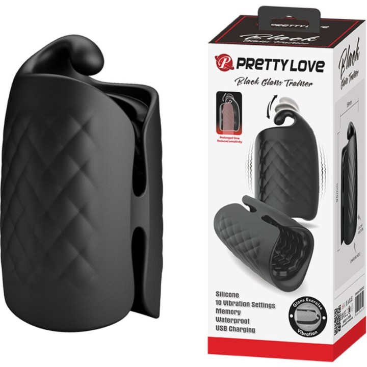 Manueller Masturbator für Gland wiederaufladbarer Vibrator von Pretty Love Male | Fesselliebe.de