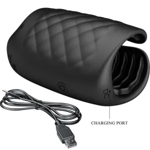 Manueller Masturbator für Gland wiederaufladbarer Vibrator von Pretty Love Male