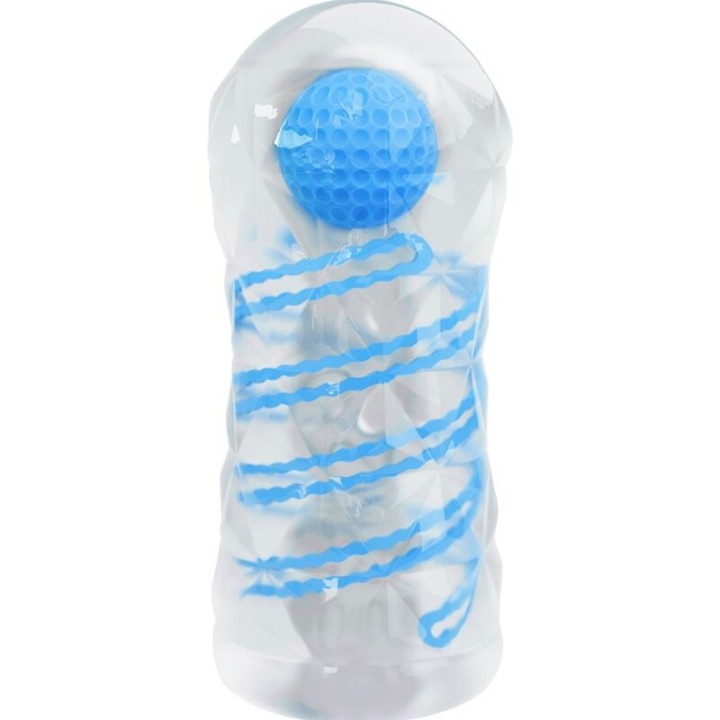 Kleiner Masturbator mit Blauen Spiralen von Pretty Love Male | Fesselliebe.de