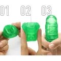 Uni Emerald Masturbator-Fingerhut von Tenga