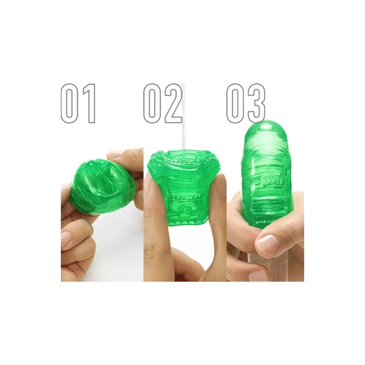 Uni Variety Masturbator Fingerhühsch Packung 4 Stück von Tenga | Fesselliebe.de
