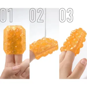 Uni Variety Masturbator Fingerhühsch Packung 4 Stück von Tenga
