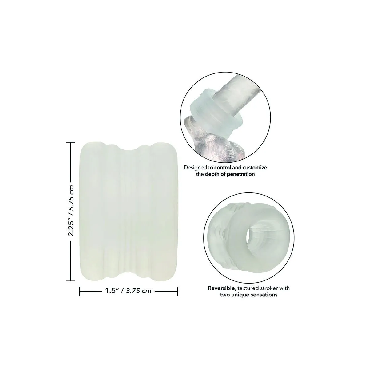 Boundless Bumper-Stroker-Ring von Calexotics | Fesselliebe.de