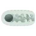 Boundless Reversible Squishy Ball Stroke Gelb von Calexotics