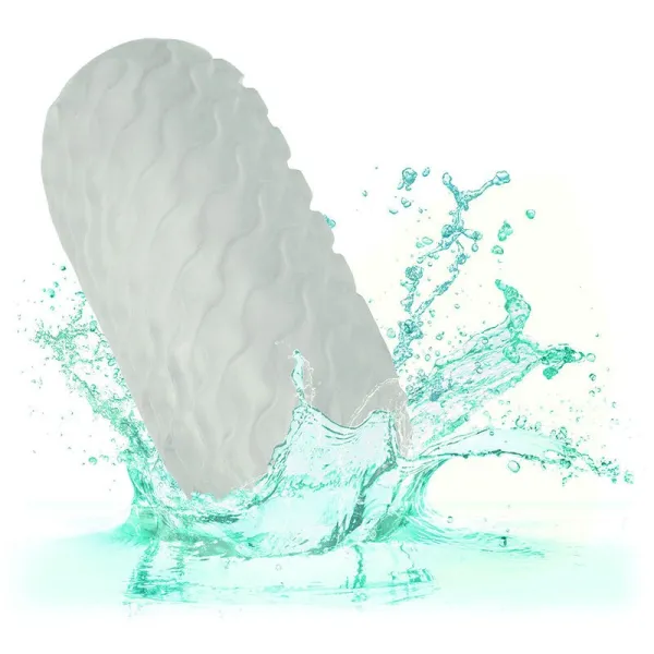 Boundless Reversible Squishy Ball Stroke Gelb von Calexotics | Fesselliebe.de