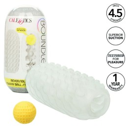 Boundless Reversible Squishy Ball Stroke Grau von Calexotics | Fesselliebe.de