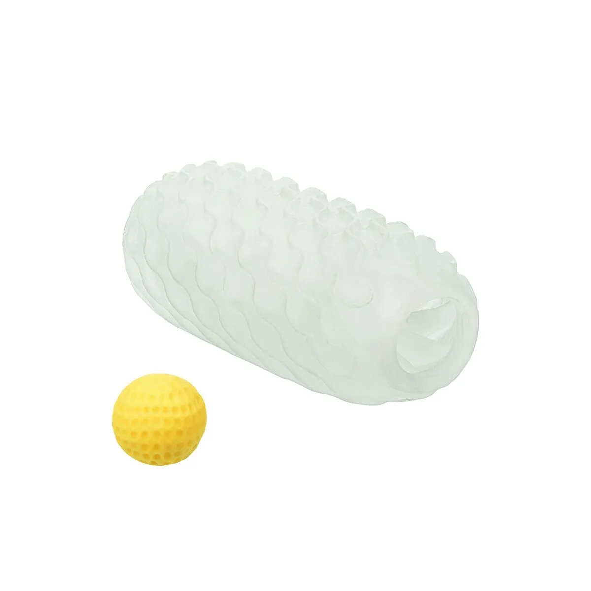 Boundless Reversible Squishy Ball Stroke Grau von Calexotics | Fesselliebe.de