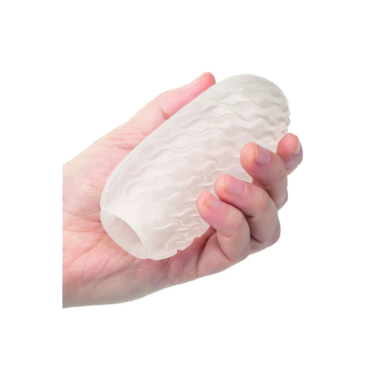 Boundless Reversible Squishy Ball Stroke Grau von Calexotics | Fesselliebe.de