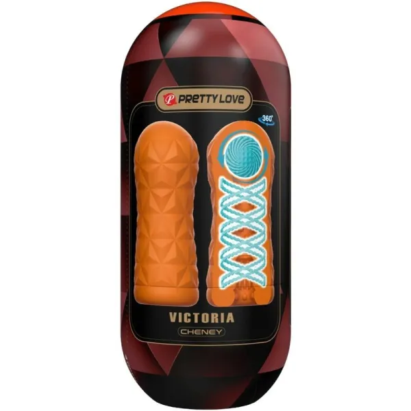 Victoria Cheney Masturbator Orange von Pretty Love Male | Fesselliebe.de