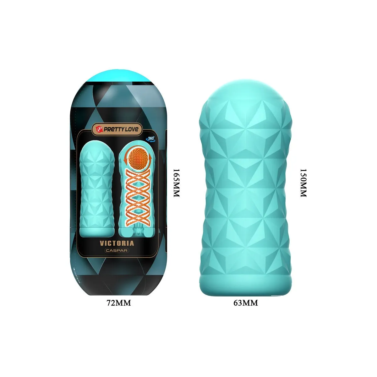 Victoria Masturbator 15 Stück von Pretty Love Male | Fesselliebe.de