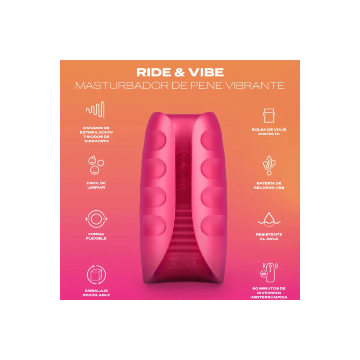 Toy Ride & Vibe Vibrator-Masturbator von Durex Toys | Fesselliebe.de