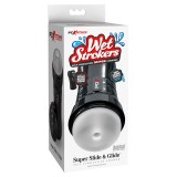 Slide & Glide Selbstschmierender Masturbator Klar von Pdx Extreme | Fesselliebe.de