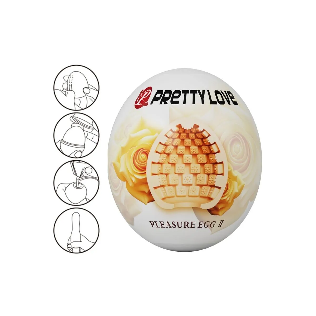 Männlicher Masturbator, Eierfleisch von Pretty Love Flirtation | Fesselliebe.de