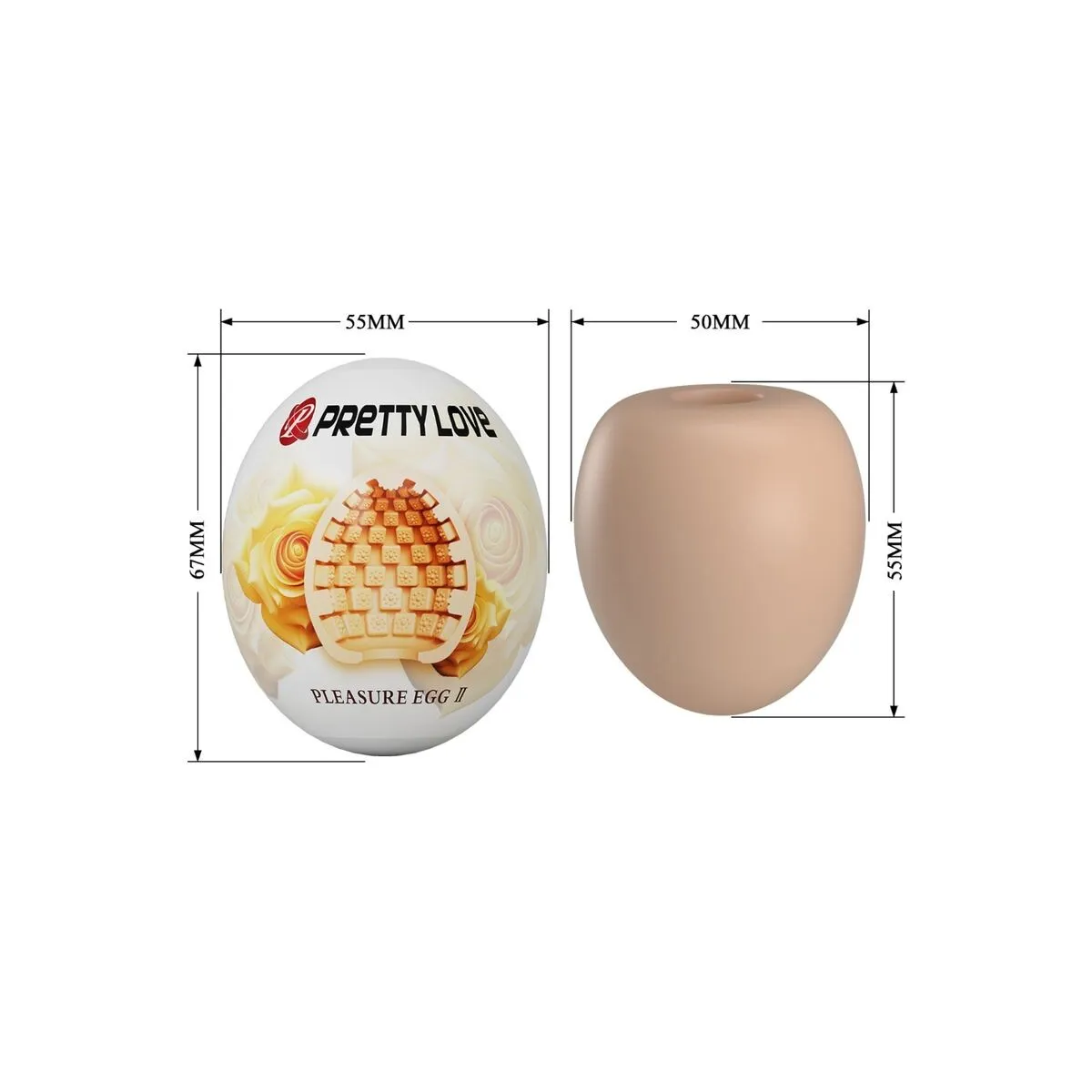 Männlicher Masturbator, Eierfleisch von Pretty Love Flirtation | Fesselliebe.de