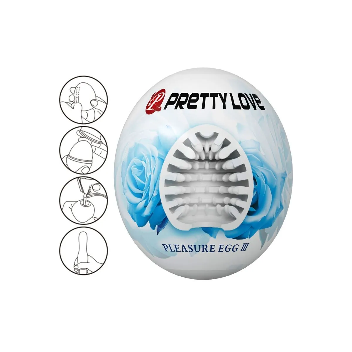 Männlicher Masturbator Eierweiss von Pretty Love Flirtation | Fesselliebe.de