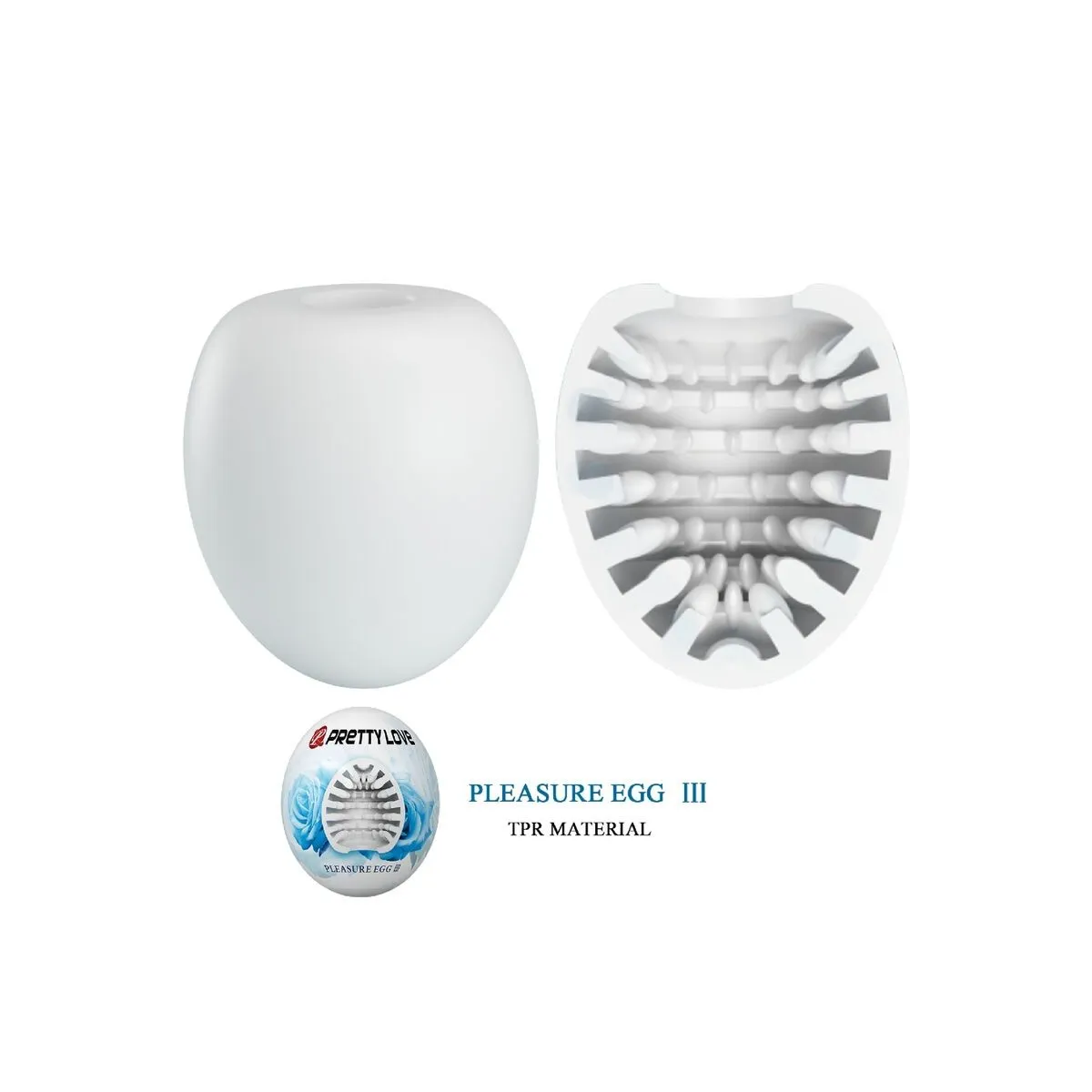 Männlicher Masturbator Eierweiss von Pretty Love Flirtation | Fesselliebe.de