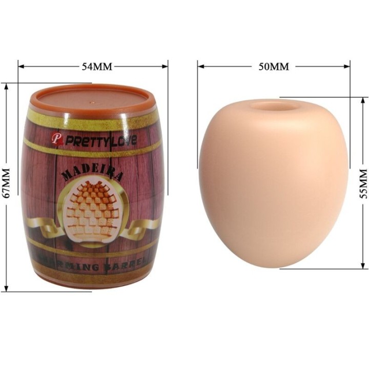 Männlicher Masturbator, Eierfleischmodell 2 von Pretty Love Flirtation | Fesselliebe.de