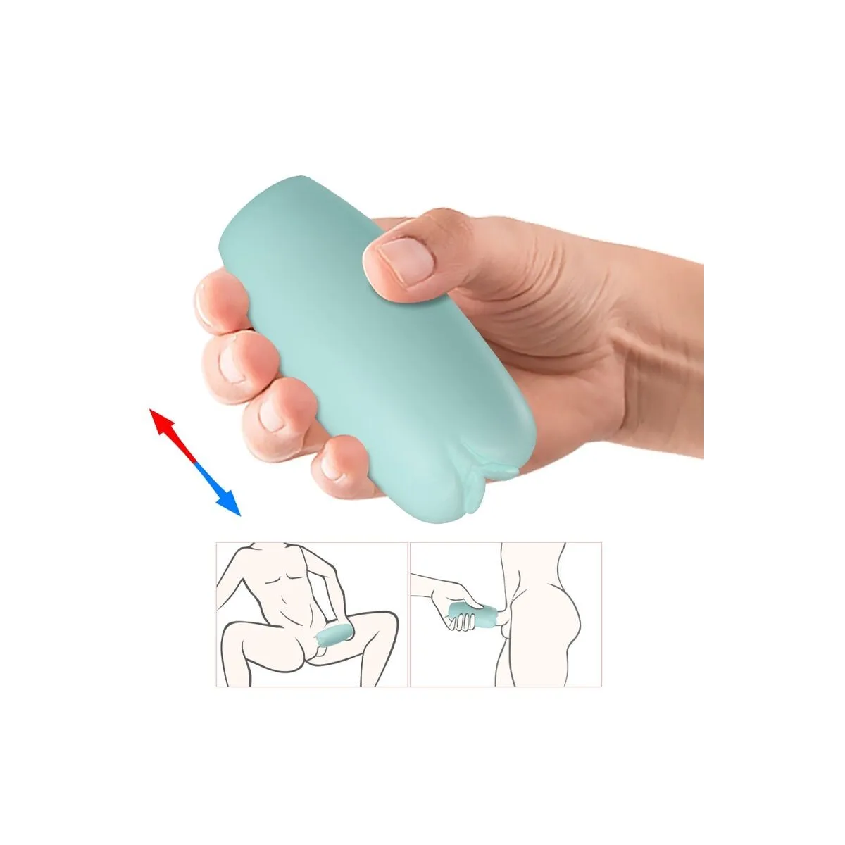 Catherine männlicher Masturbator Grün von Pretty Love Flirtation | Fesselliebe.de