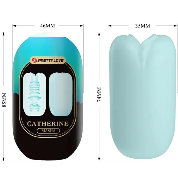 Masha männlicher Masturbator Blau von Pretty Love Flirtation | Fesselliebe.de