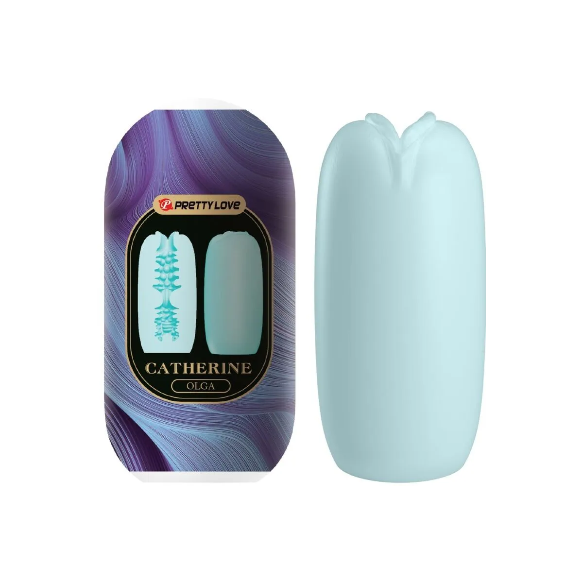 Olga männlicher Masturbator Blau von Pretty Love Flirtation | Fesselliebe.de