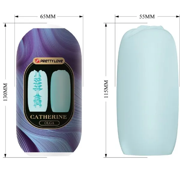 Olga männlicher Masturbator Blau von Pretty Love Flirtation | Fesselliebe.de