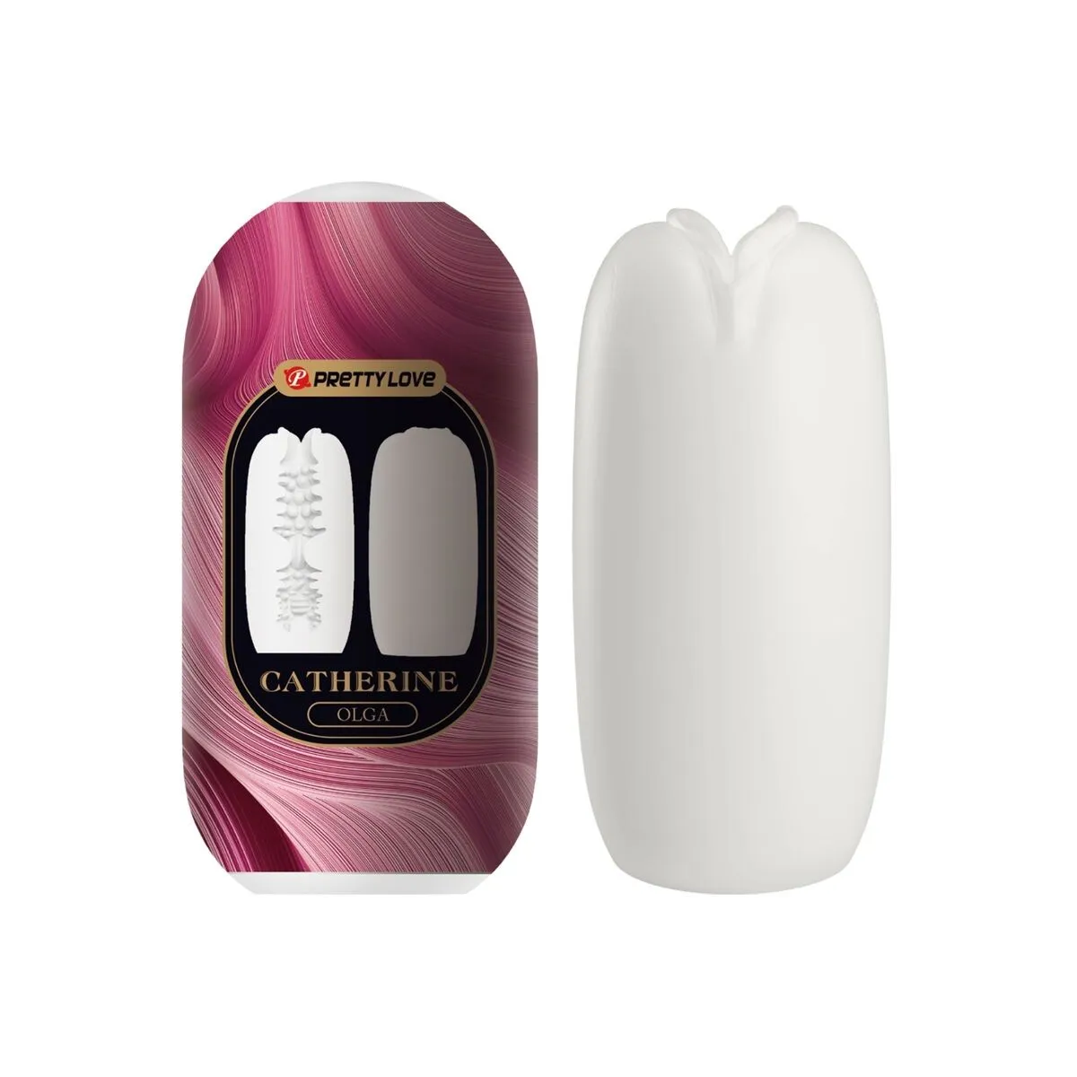 Olga männlicher Masturbator Weiss von Pretty Love Flirtation | Fesselliebe.de