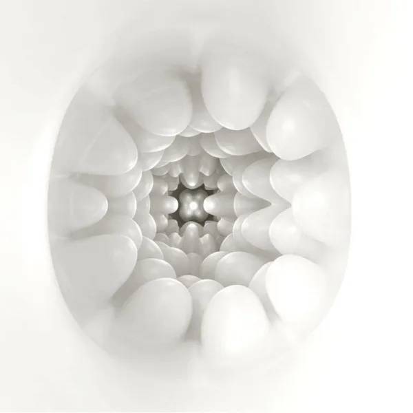 Olga männlicher Masturbator Weiss von Pretty Love Flirtation | Fesselliebe.de