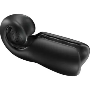 Evo für Ihn männlicher Masturbator Slide Nroll Schwarz von Snail Vibe