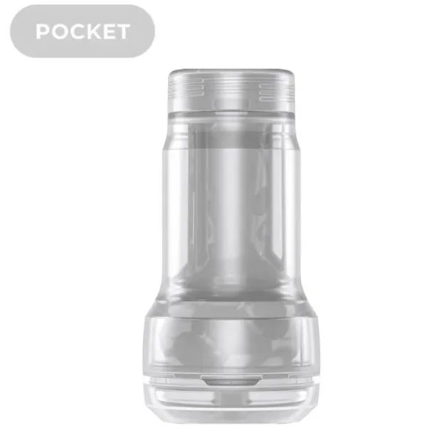Feel Pocket Stroker Kristall von Kiiroo Transparent von Kiiroo | Fesselliebe.de