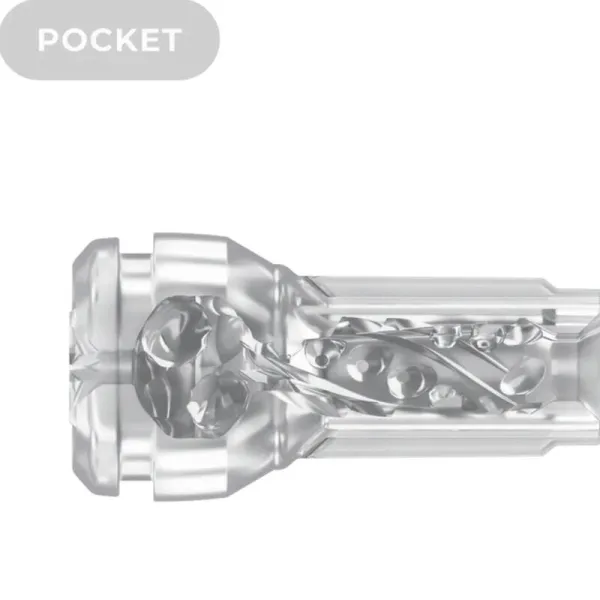 Feel Pocket Stroker Kristall von Kiiroo Transparent von Kiiroo | Fesselliebe.de