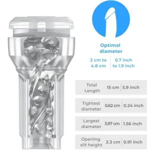 Fühlen Sie Pocket Stroker + Power Blow Combo von Kiiroo