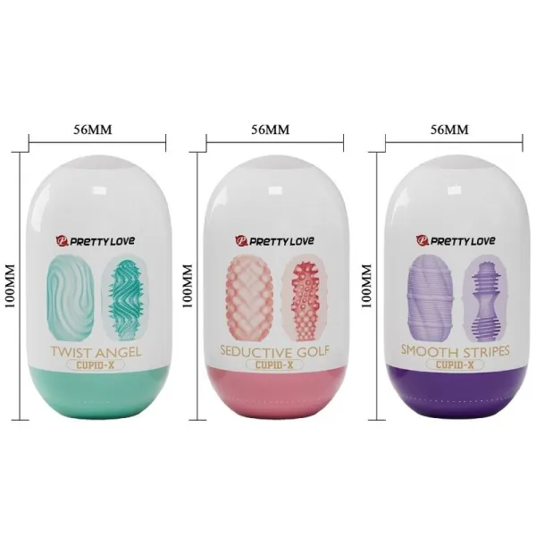 Cupid X 18 männliche Masturbatoren Verschiedene Texturen von Pretty Love | Fesselliebe.de