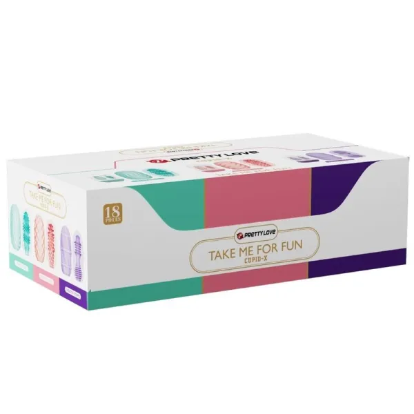 Cupid X 18 männliche Masturbatoren Verschiedene Texturen von Pretty Love | Fesselliebe.de