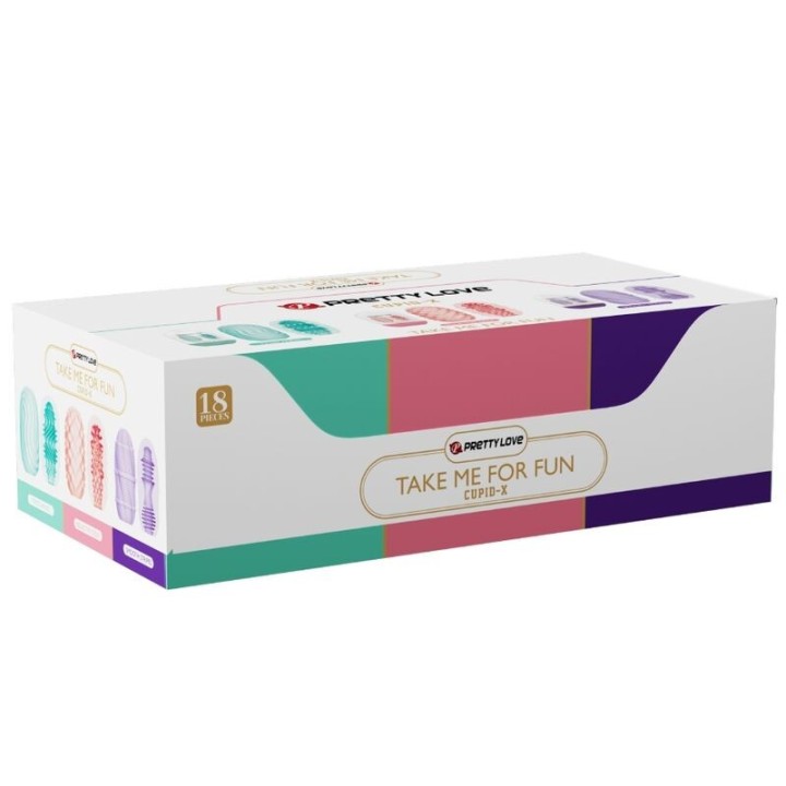 Cupid X 18 männliche Masturbatoren Verschiedene Texturen von Pretty Love | Fesselliebe.de