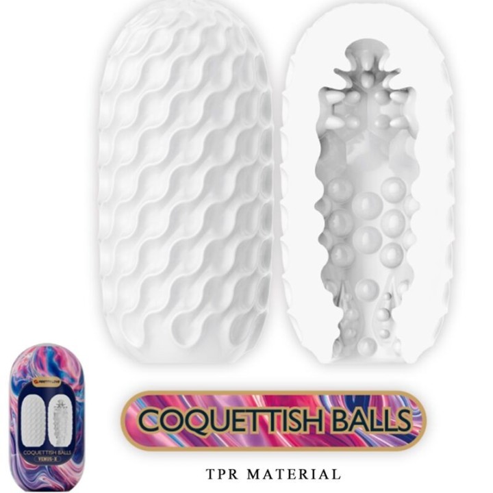 Venus X 15 männliche Masturbatoren aus Silikon, Weiss von Pretty Love | Fesselliebe.de