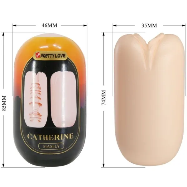 Masha Stück 18 Verschiedene männliche Mastrubatoren von Pretty Love | Fesselliebe.de