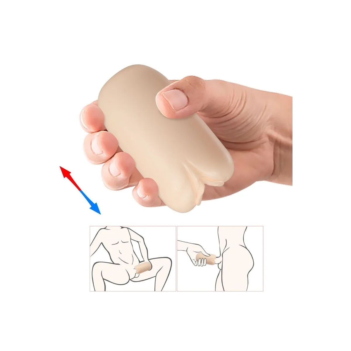 Masha Stück 18 Verschiedene männliche Mastrubatoren von Pretty Love | Fesselliebe.de