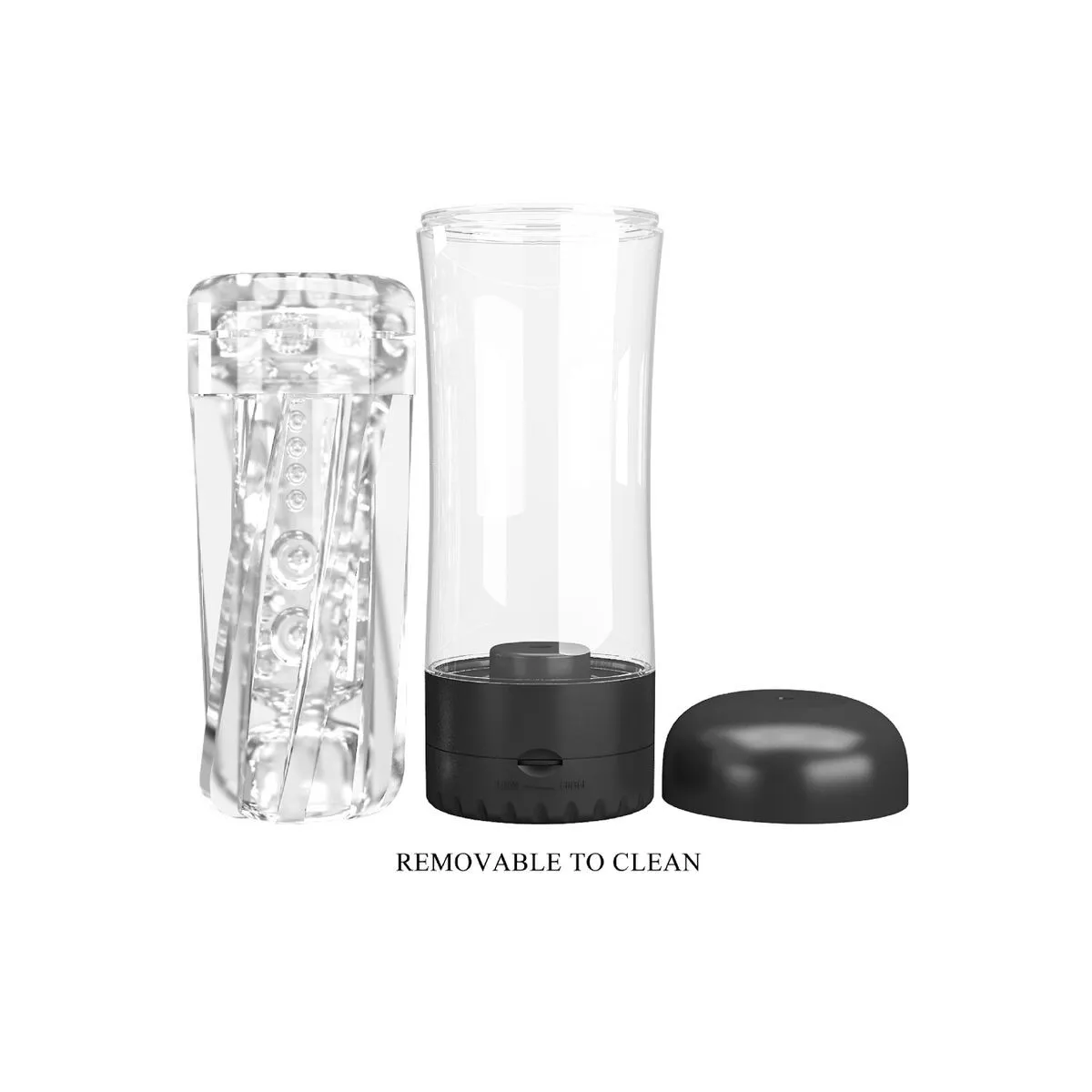 Tamara männlicher Masturbator mit Mehreren Geschwindigkeiten, Schwarz von Pretty Love | Fesselliebe.de