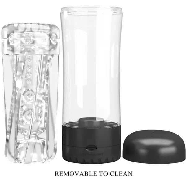 Tamara männlicher Masturbator mit Mehreren Geschwindigkeiten, Schwarz von Pretty Love | Fesselliebe.de