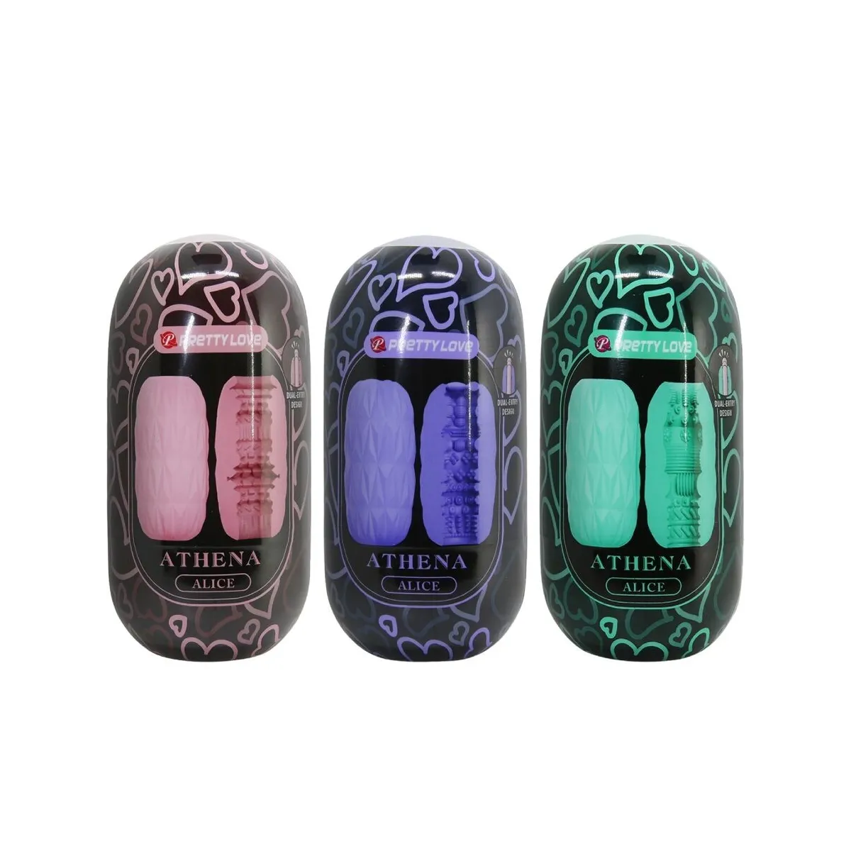 Athena Alice Stück 15 Verschiedene männliche Masturbatoren von Pretty Love | Fesselliebe.de