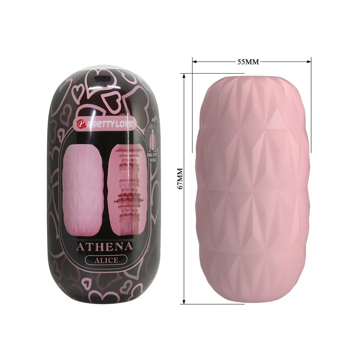 Athena Alice Stück 15 Verschiedene männliche Masturbatoren von Pretty Love | Fesselliebe.de