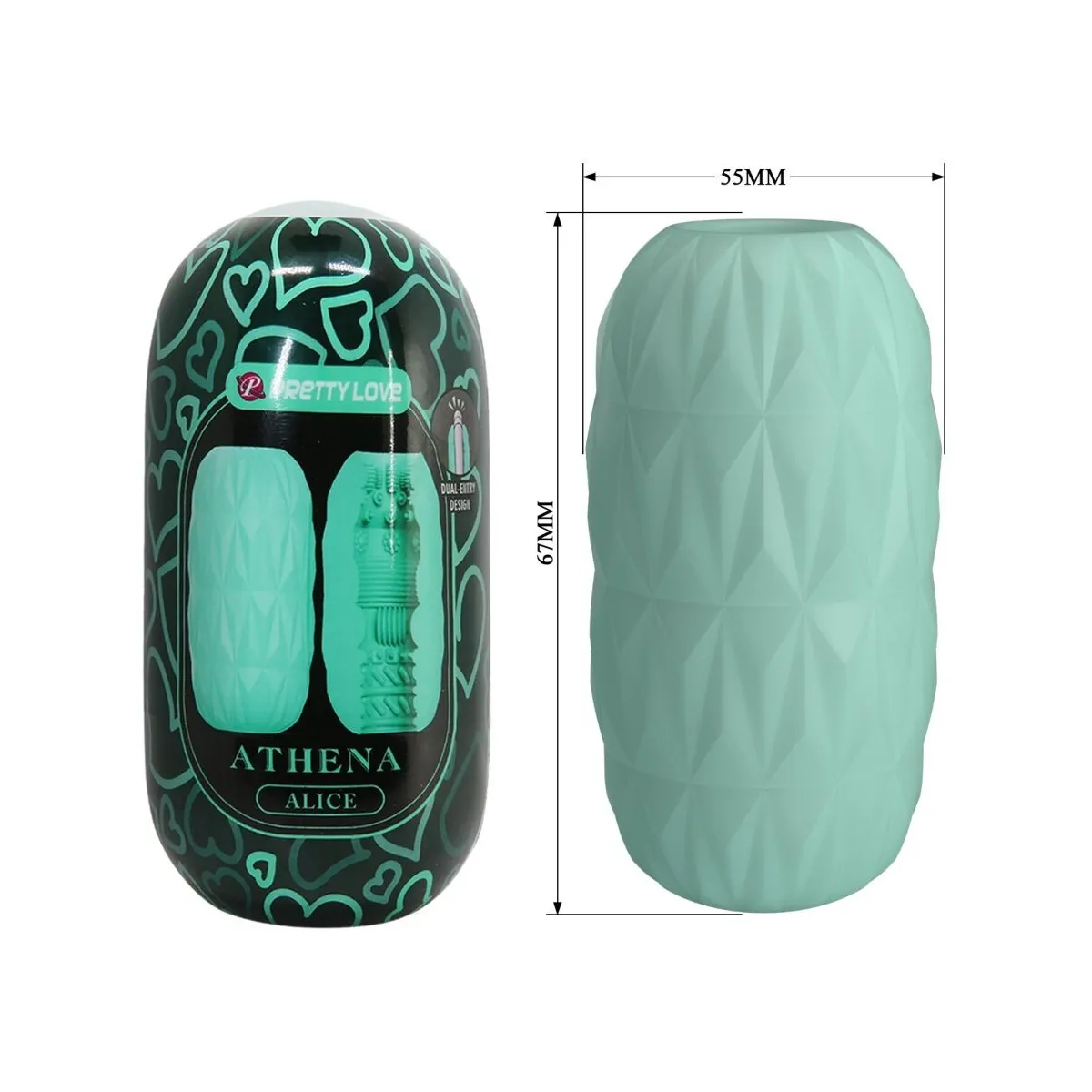 Athena Alice Stück 15 Verschiedene männliche Masturbatoren von Pretty Love | Fesselliebe.de