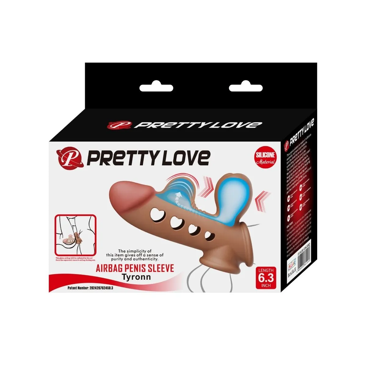 Tyronn Penishülle mit Airbag von Pretty Love | Fesselliebe.de