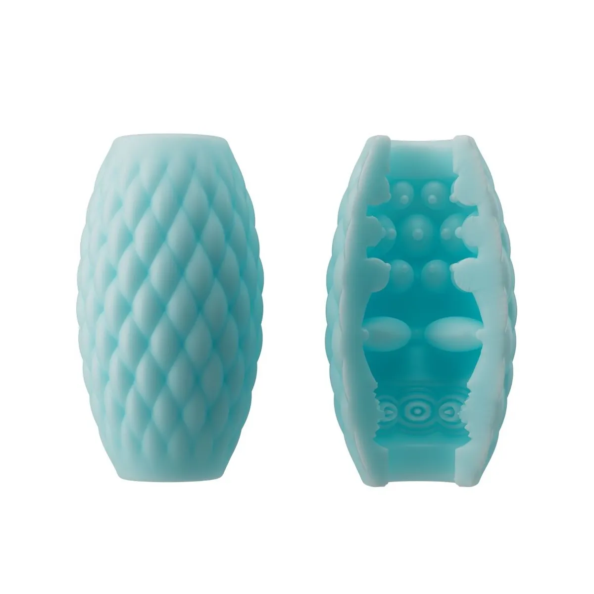 Athena Eros männlicher Masturbator aus Silikon, Himmelblau von Pretty Love | Fesselliebe.de