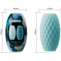 Athena Eros männlicher Masturbator aus Silikon, Himmelblau von Pretty Love